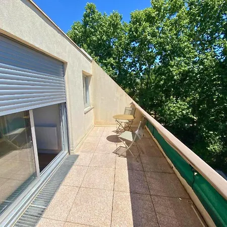 Apartment T1 Cosy- Terrasse - Parking Gratuit