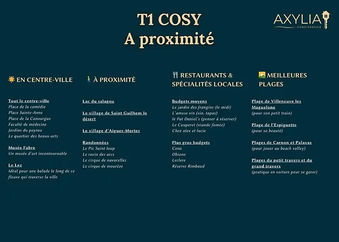 T1 Cosy- Terrasse - Parking Gratuit *