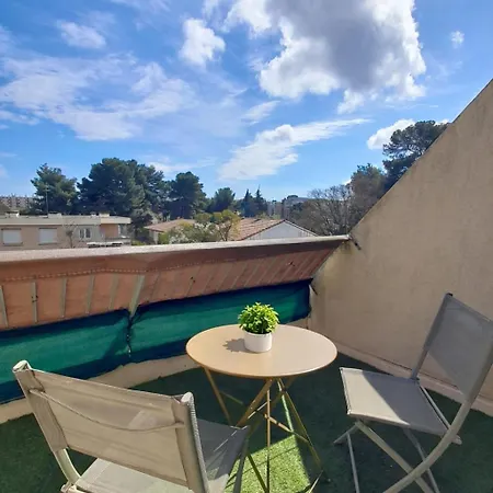 T1 Cosy- Terrasse - Parking Gratuit *